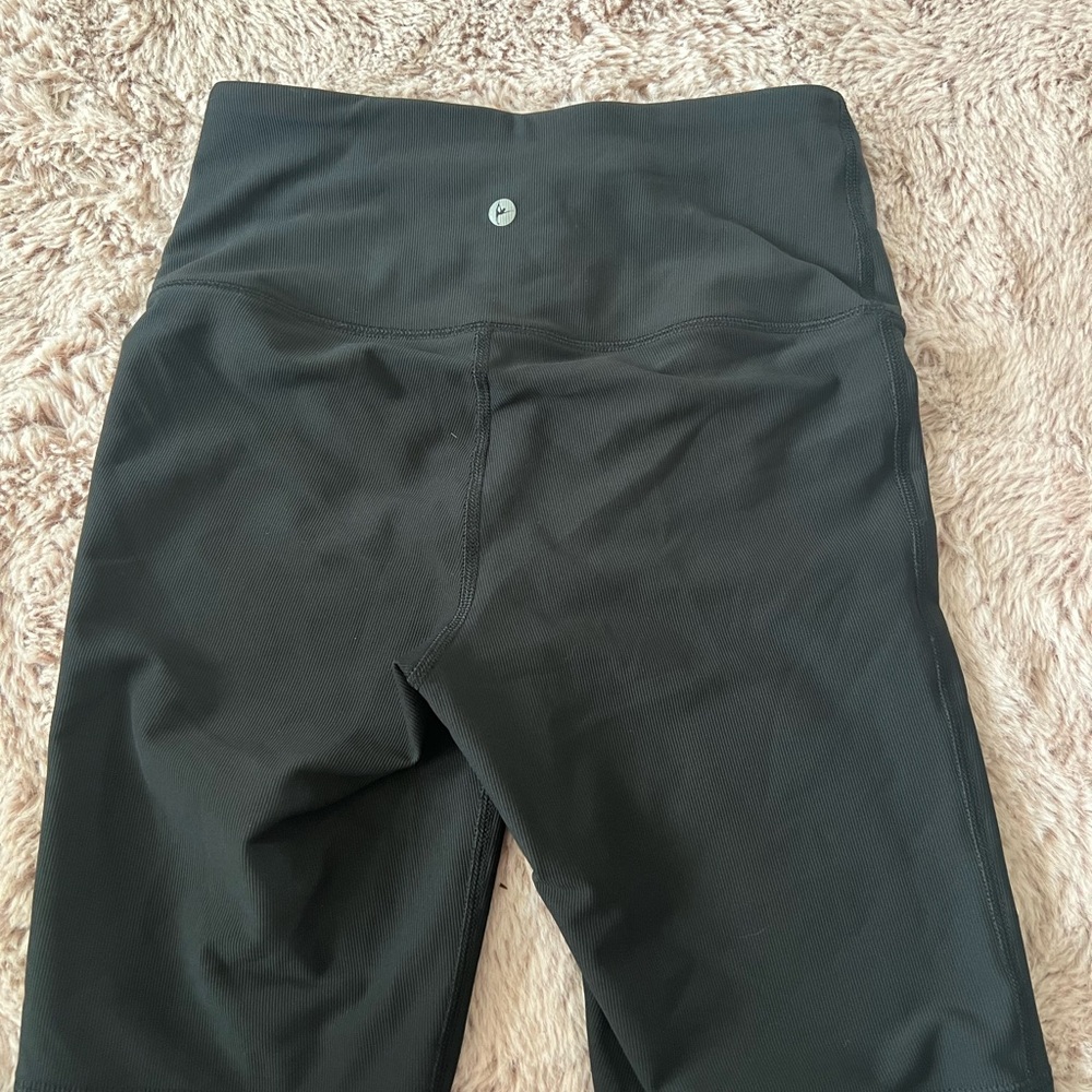 90 Degree By Reflex Black Bike Shorts